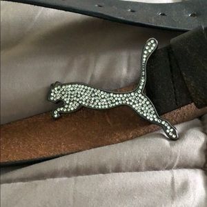 Puma Leather Belt M 85cm